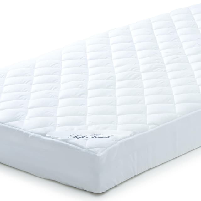 🛏️ Aqua-Textil Soft Touch Matratzenschoner 100 x 200 cm Unterbett Matratzenauflage 1200g klimaregulierend Oeko-TEX