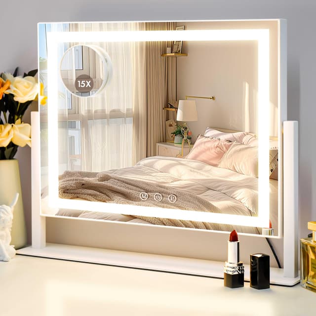 Angebot: LuxeVue Schminkspiegel mit Beleuchtung 🌟