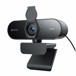 📸 4K Webcam mit 2 Mikros, Autofokus, Stereo-Sound, Lichtkorrektur - NewEye 62