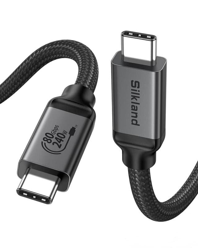 Silkland USB4 V2.0 für Thunderbolt 5 Kabel 2M 🚀🔥