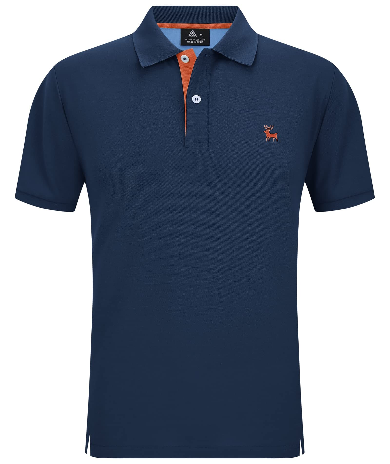JACKETOWN Polo Shirts Herren Kurzarm Golf Poloshirt Schnelltrocknend ⛳👕