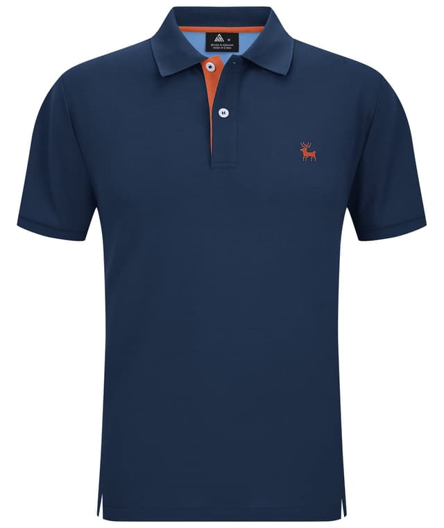 JACKETOWN Polo Shirts Herren Kurzarm Golf Poloshirt Schnelltrocknend ⛳👕