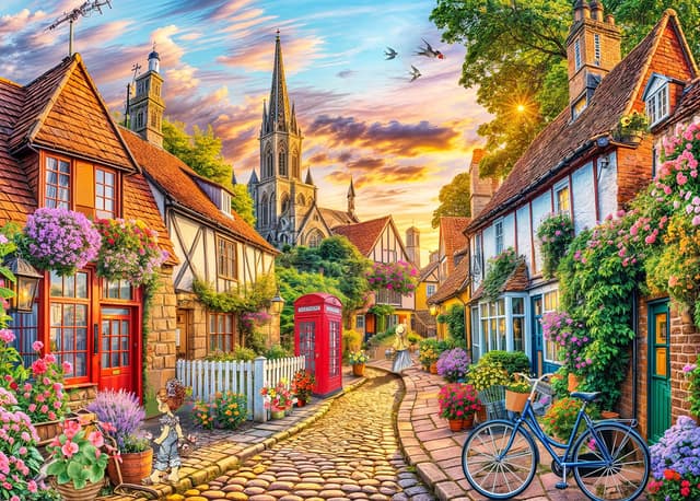 🧩 Puzzle 1000 Teile für Erwachsene - Wunderschönes Dekoration Puzzle Geschenke 🎁