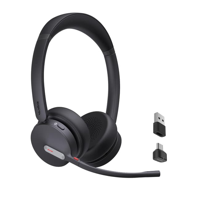 🎧 Yealink BH70 Bluetooth Headset für Homeoffice 🖤 Microsoft Teams Zertifiziert 🌟 35h Sprechzeit 🎙️