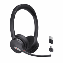 🎧 Yealink BH70 Bluetooth Headset für Homeoffice 🖤 Microsoft Teams Zertifiziert 🌟 35h Sprechzeit 🎙️