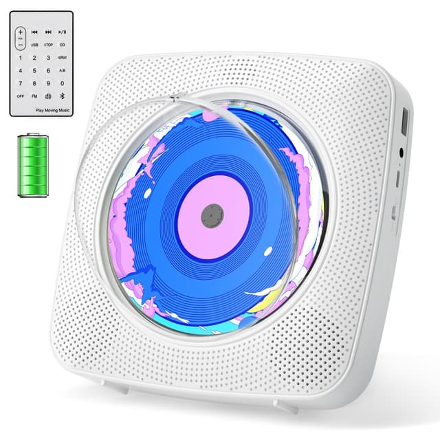 🎶 CD Player Kinder: Kegaudio Radio mit CD-Player Tragbar CD Players Bluetooth 🎵