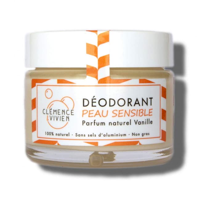 🌿 Clémence & Vivien Deodorant Vanille 50 g 🌸