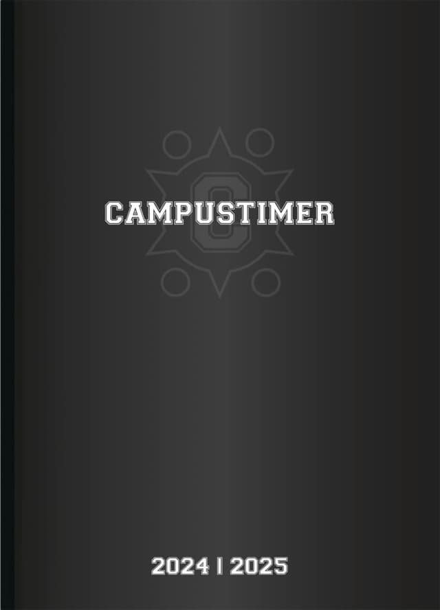 Angebot: Alpha Edition - Campustimer Black 2024/2025