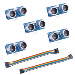 🤖 ELEGOO - 5 Stück HC-SR04 Ultraschall Sensor Distanzsensor für Arduino UNO 🔊
