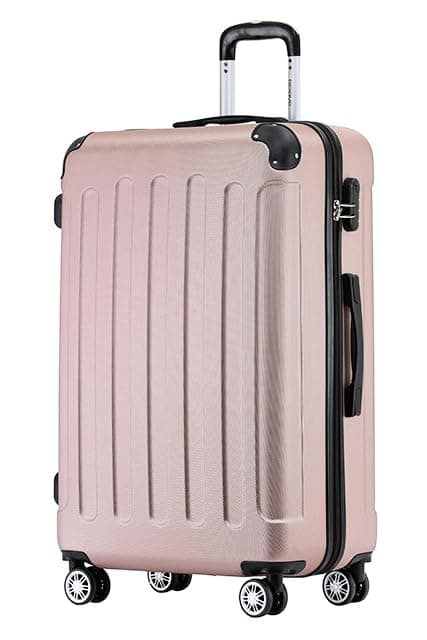 🌟 BEIBYE Zwillingsrollen Hardcase Reisekoffer Koffer Trolleys Hartschale XL-L-M 14 Farben 🌟