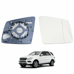 🚗 Spiegelglas (Rechts) Beifahrerseite für Mercedes W166 GL350 GL450 ML350 ML500
