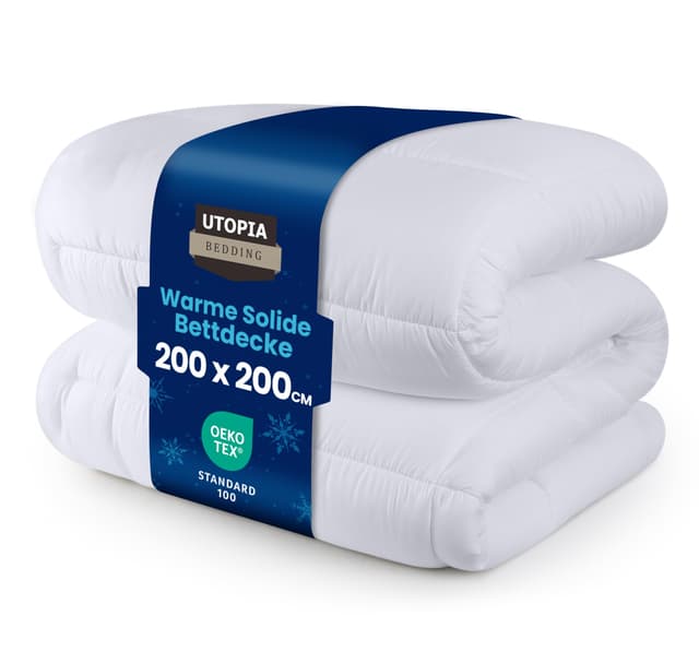 Angebot: Utopia Bedding Bettdecke 200 x 200 cm 🛏️🌟