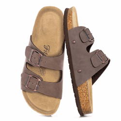 👡 FITORY Damen Pantoletten mit Kork-Fußbett - Bequem und Rutschfest! 👡