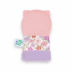 Süßer Eulen-Zahnungshandschuh für Babys ab 3 Monaten!