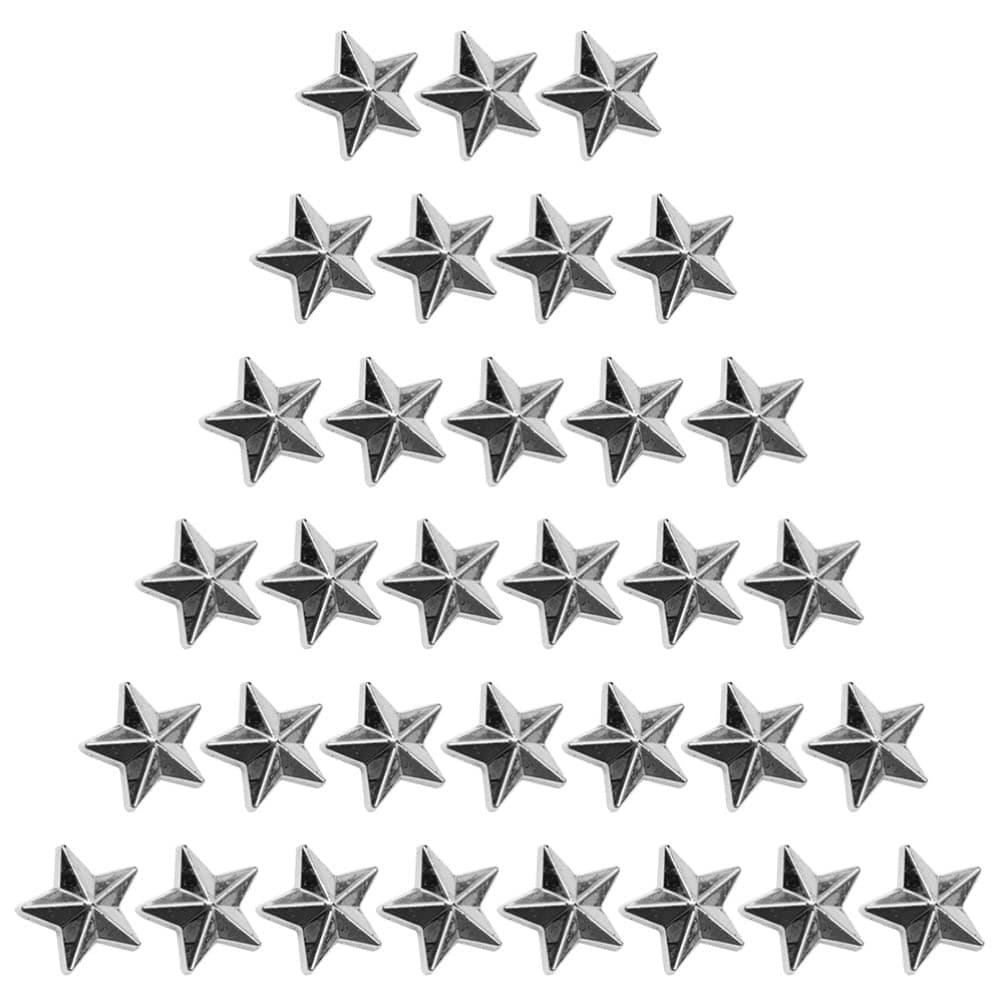 🌟 MAGICLULU 200 Stück Mini-Acryl-Flatback-Sterne Bunte Stern-Strasssteine