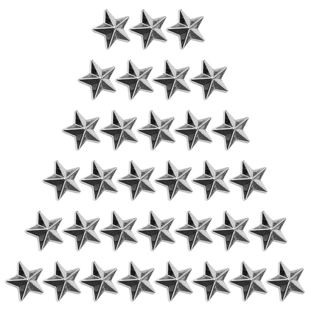 🌟 MAGICLULU 200 Stück Mini-Acryl-Flatback-Sterne Bunte Stern-Strasssteine
