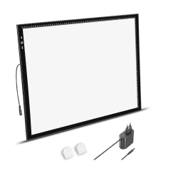 🎨 HSK A2 LED-Lichtpad Sperren/Entsperren Touch-Dimmer-Knopf Helligkeit 5500 Lux 🌟