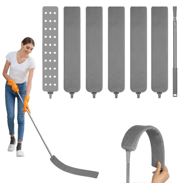 🌟 Super Deal! ZOFUN Staubwedel Teleskop Flach Waschbar 🌟