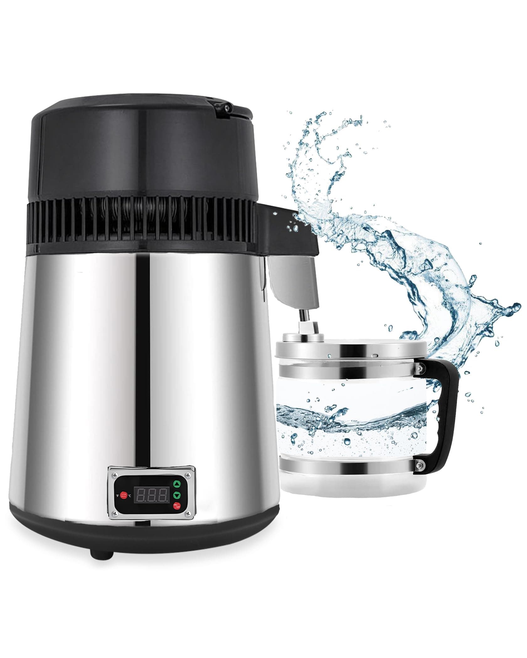Angebot: FoundGo Edelstahl Wasserdestilliergerät [750W 1L/H] 🌊🌿