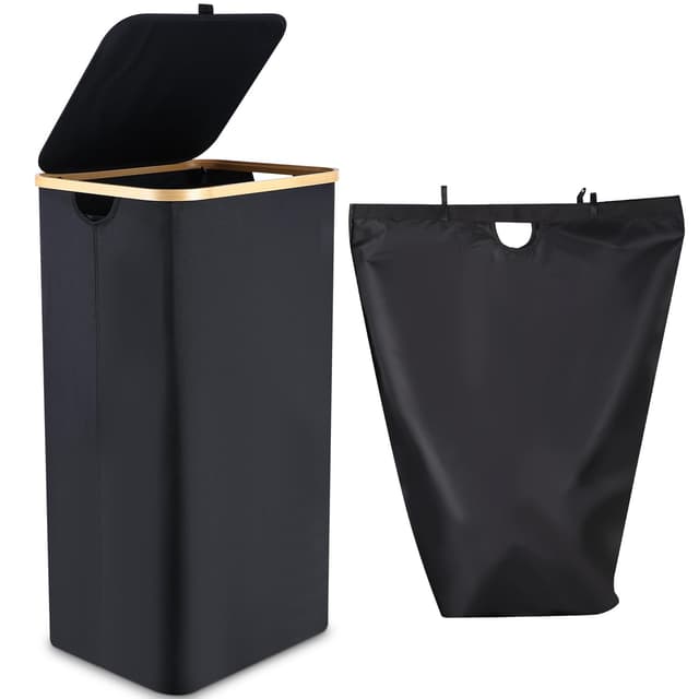 🧺 Wäschekorb mit Deckel 100L aus hochwertigem Material 🌿
