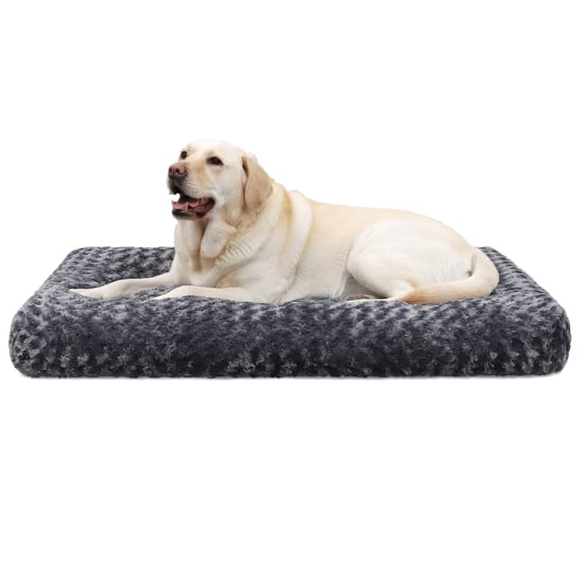 KSIIA Hundebett Grosse Hunde, Waschbar Hundekissen flauschig, Hundematte für große Hunde