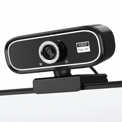 Webcam Full HD 1080P mit Mikrofon und 110° Weitwinkelansicht 😎