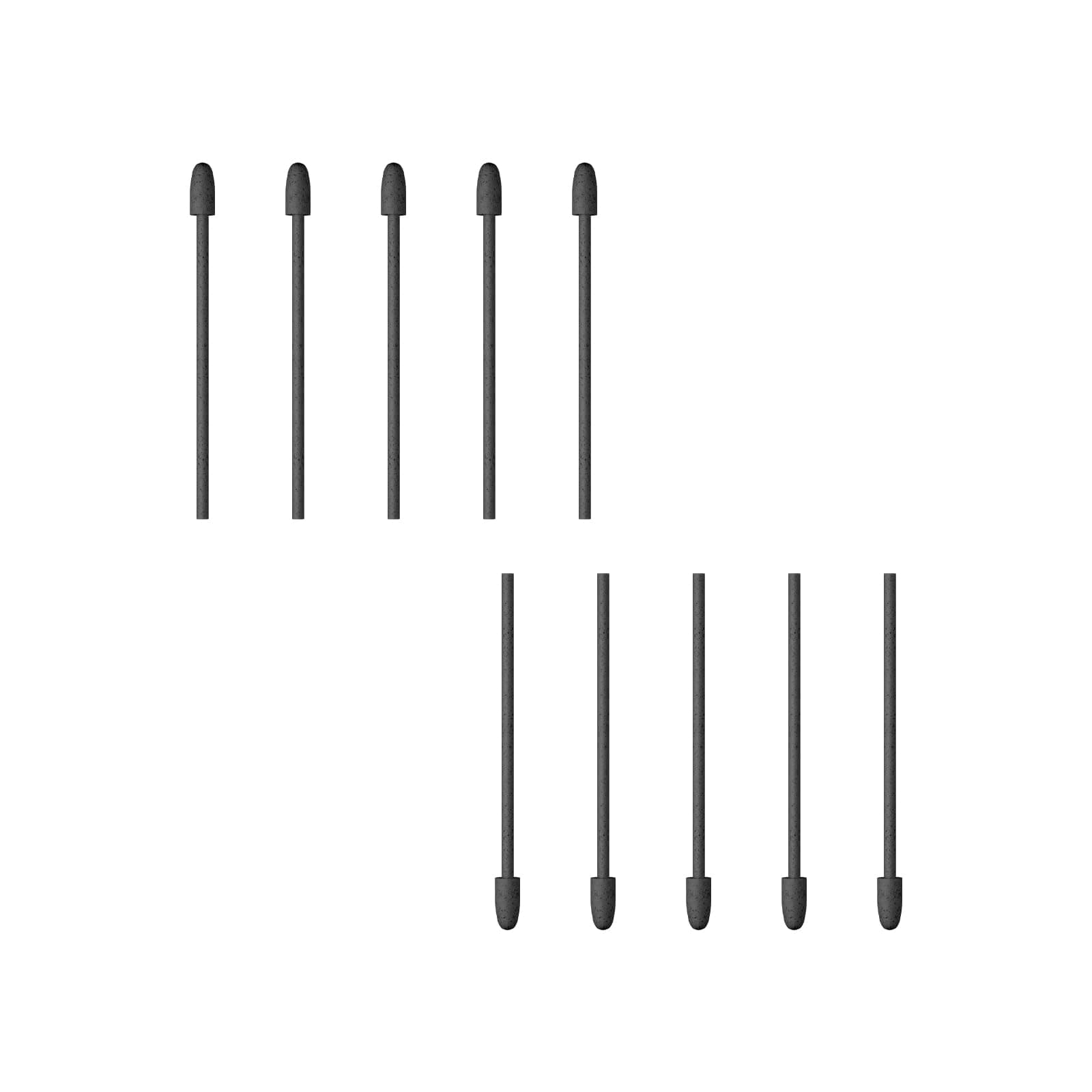🖊️🌟 HUION Filzfedern PN06F - Packung mit 10 Ersatzfedern 🌟🖊️