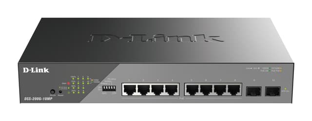 🔥 Sonderangebot: D-Link 10-Port Gigabit PoE+ Smart Surveillance Switch! 🔥
