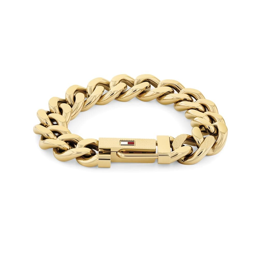 Tommy Hilfiger Jewelry Herrenarmband mit Flagge Gold 🌟 46.76€