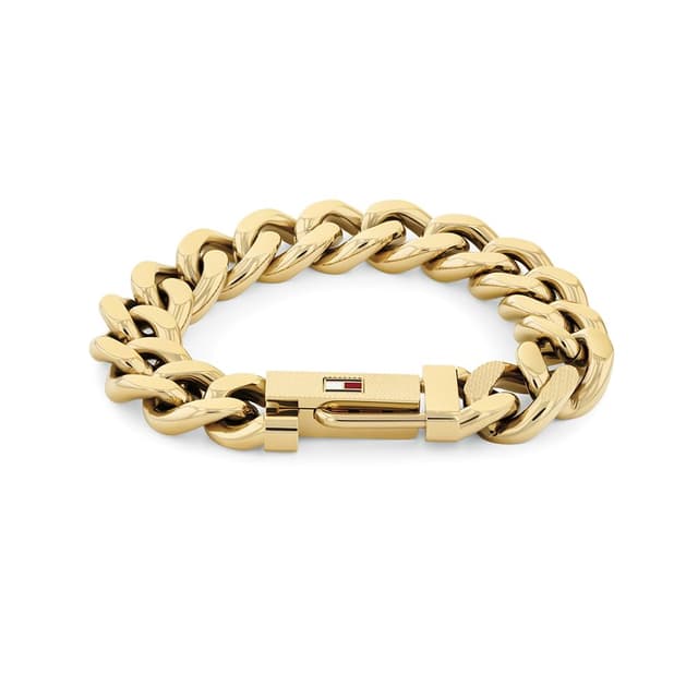 Tommy Hilfiger Jewelry Herrenarmband mit Flagge Gold 🌟 46.76€