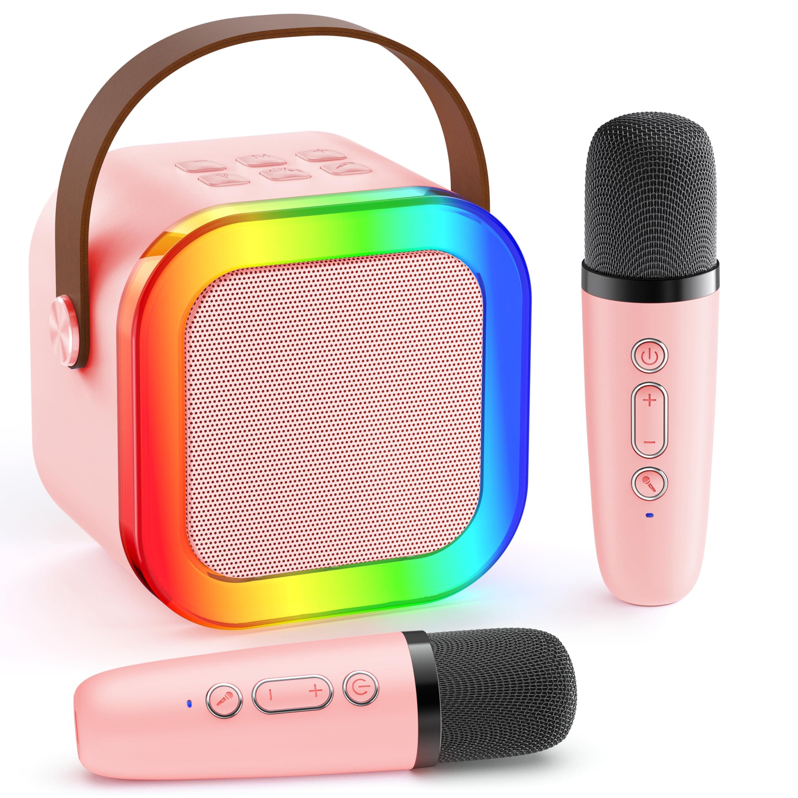 Karaoke Maschine Kinder, Geschenk für Mädchen 3-12 Jahre 🎤
