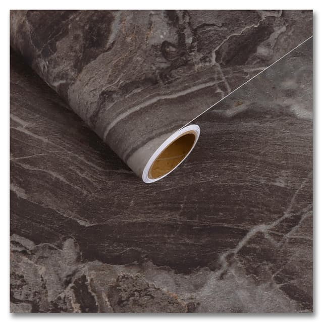 🌟 CRE8TIVE Braun Marmor Folie Matt Tapete Selbstklebend 🌟