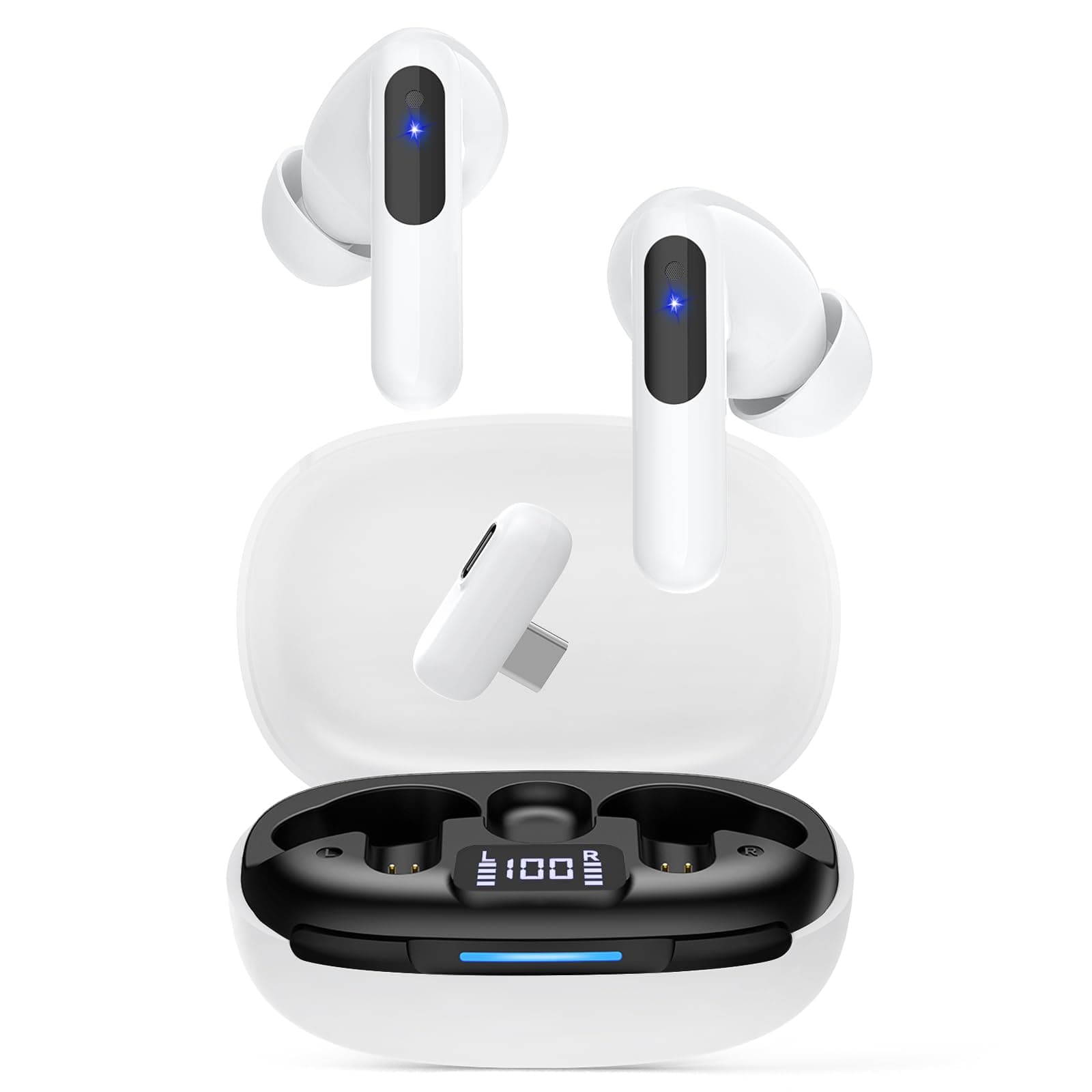 🎮 KAPEYDESI 2.4GHz Wireless Gaming Earbuds 🎧