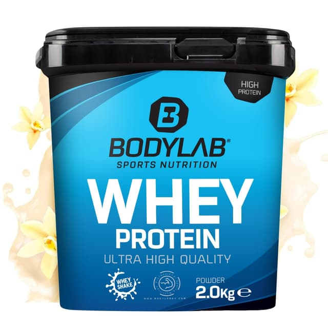 Angebot: Bodylab24 Whey Protein Pulver, Vanille, 2kg 🏋️‍♂️💪