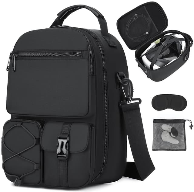 🎮 FRETHIND Tragetasche für Meta Quest 3/3S/Oculus Quest 2 🎒