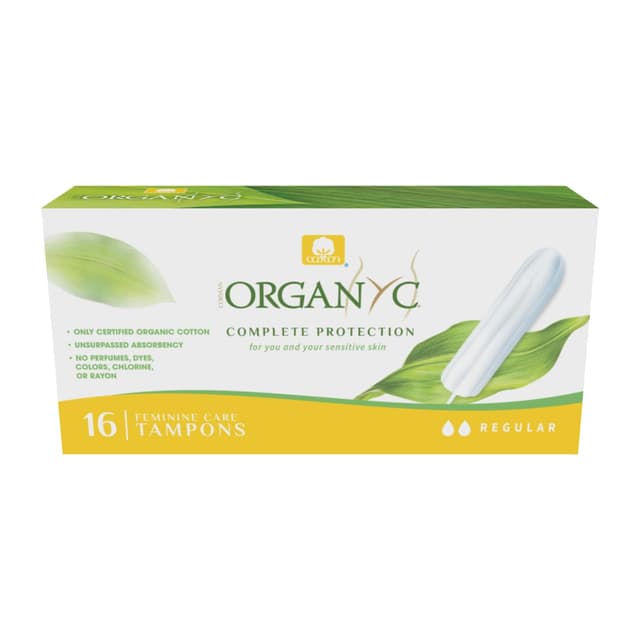 🌿 Organyc - 100% zertifizierte Bio-Baumwolle Tampons 🌸