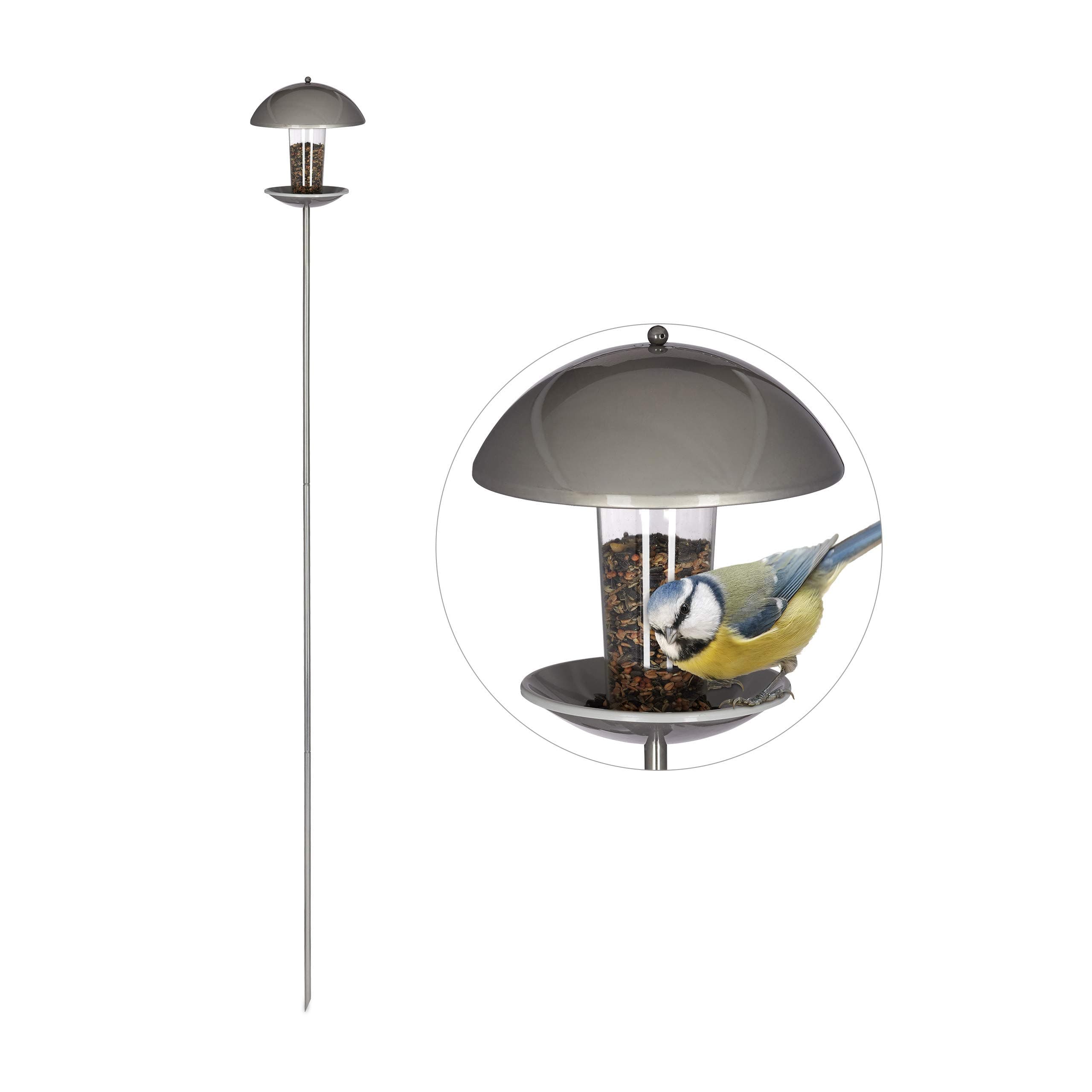 🐦🌿 Entdecken Sie den Relaxdays Vogelfutterspender für glückliche Vögel! 🌳🏡