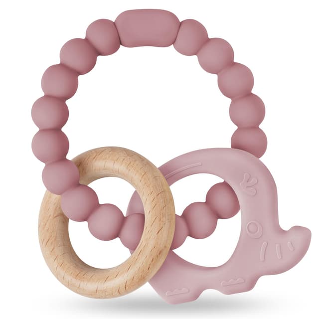 Vicloon Elefant Beißring für Babys 🐘💖