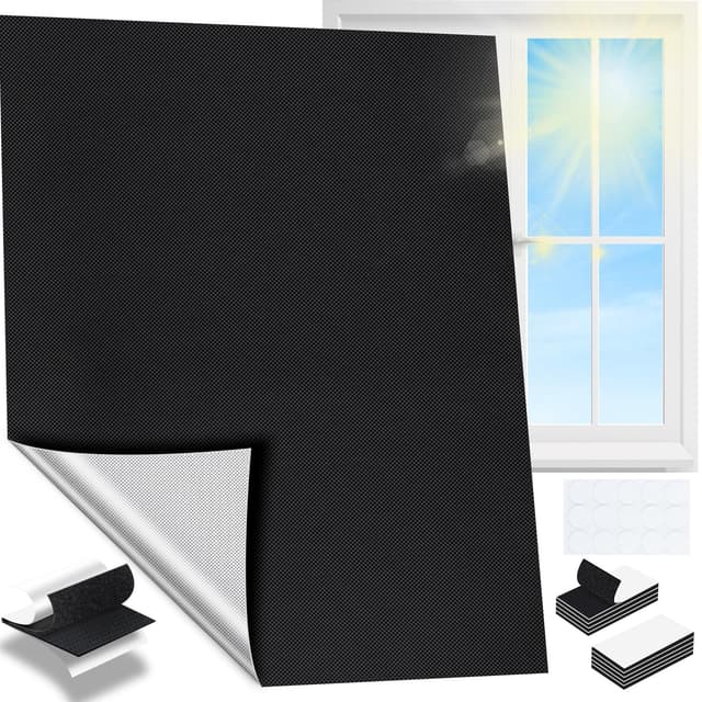 🌙 Fenster Verdunkelung - 100% Lichtblockierende Verdunklungsfolie 🪟