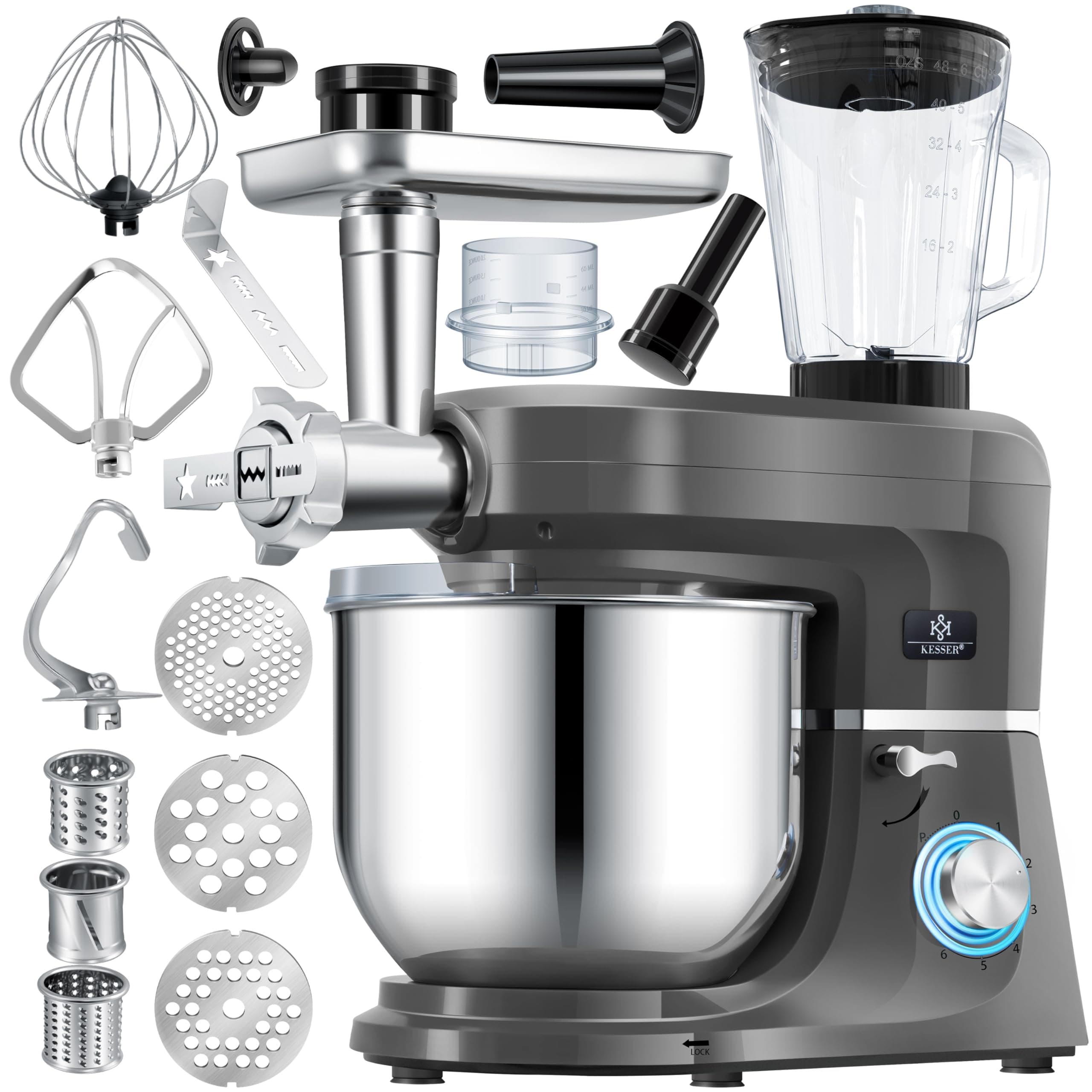 🌟 Super Deal! KESSER® 3-in-1 Universal Küchenmaschine K-KM 3000 🌟