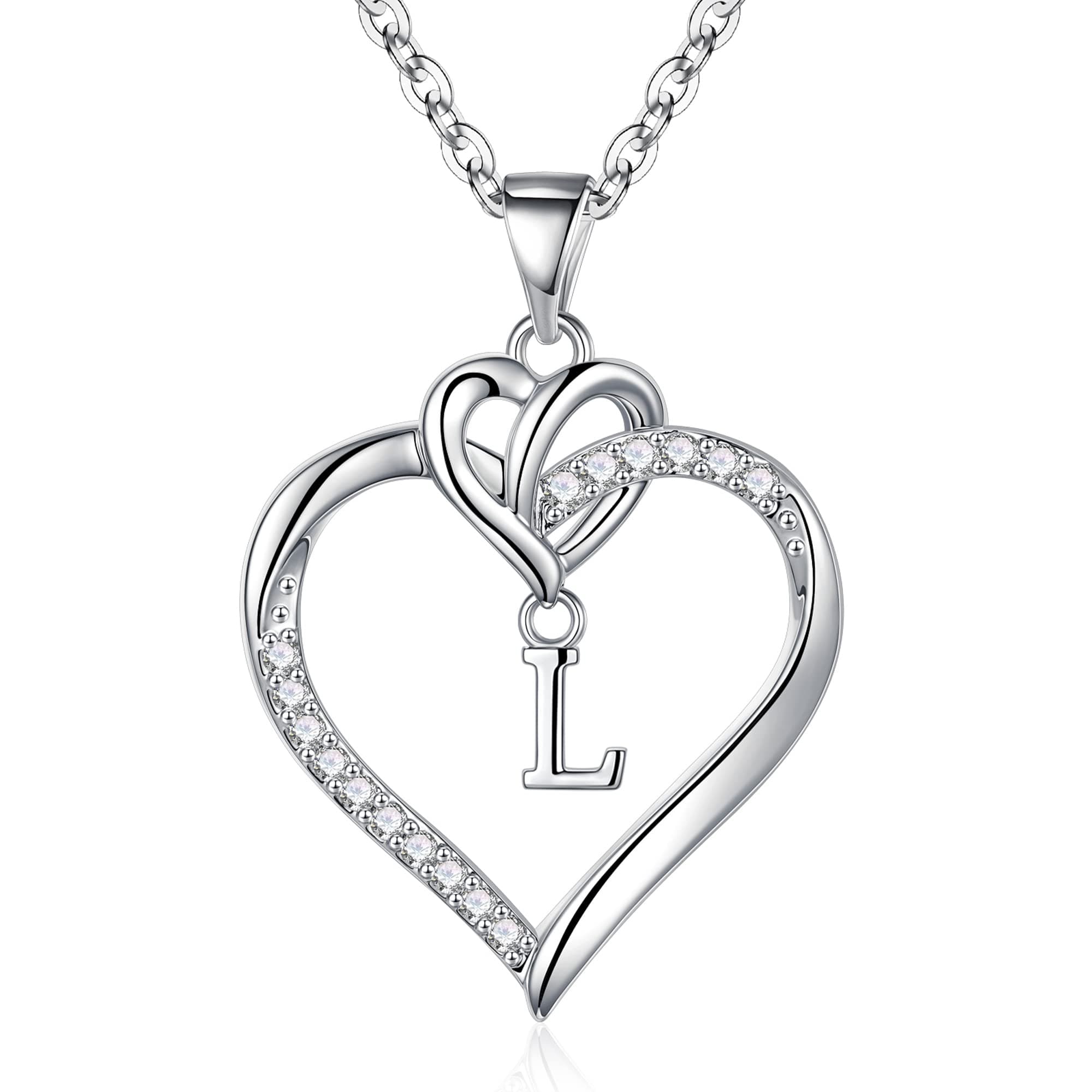 TINGN Kette Herz Damen Halskette Gold Silber - Angebot!
