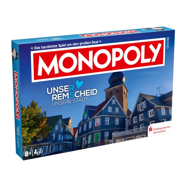 🎲 Monopoly Winning Moves Remscheid Brettspiel - Spiel ab 8+ - Deutsch 🏘️
