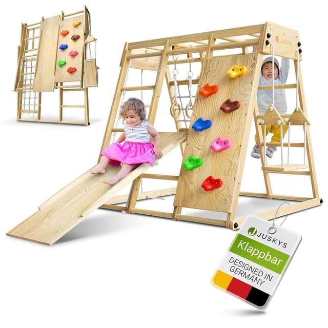 🌟 Super Deal! Juskys Maxi Klettergerüst für Kinder 🌈🧗‍♂️