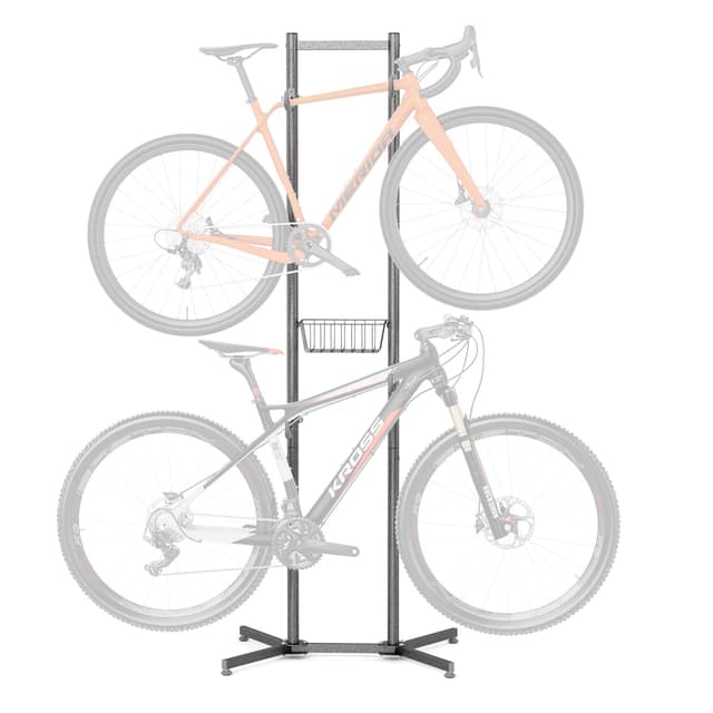 🚲 CXWXC Fahrradständer Boden Für 4 Fahrräder Belastbar bis 70kg/160 Pound Fahrrad Ständer Halter Indoor Garage Lagerung im Freien TY-GJ001-A4