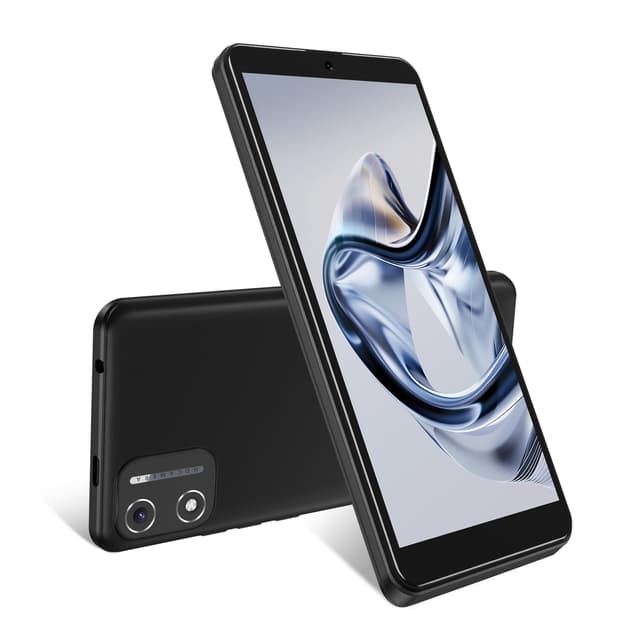 📱 XGODY Handy Ohne Vertrag X32, 5,5 Zoll Günstig Smartphone 2GB+16GB 128GB Erweiterbar Octa-Core Android 14 Handy, 4G Dual SIM Dual Standby, 8MP+5MP Kamera, 2850mAh Face ID GPS (Schwarz) Schwarz-X32