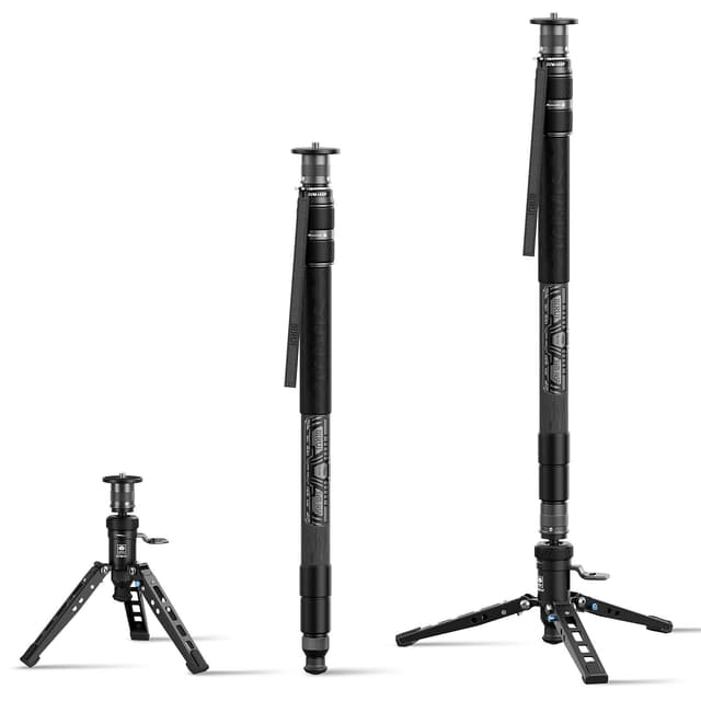 SIRUI SVM-145P Rapid System Carbonfaser-Monopod mit Pedal 📸🎥