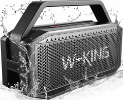 🔊 W-KING Bluetooth Lautsprecher Box Groß (100W Spitze)60W Musikbox Bluetooth Box