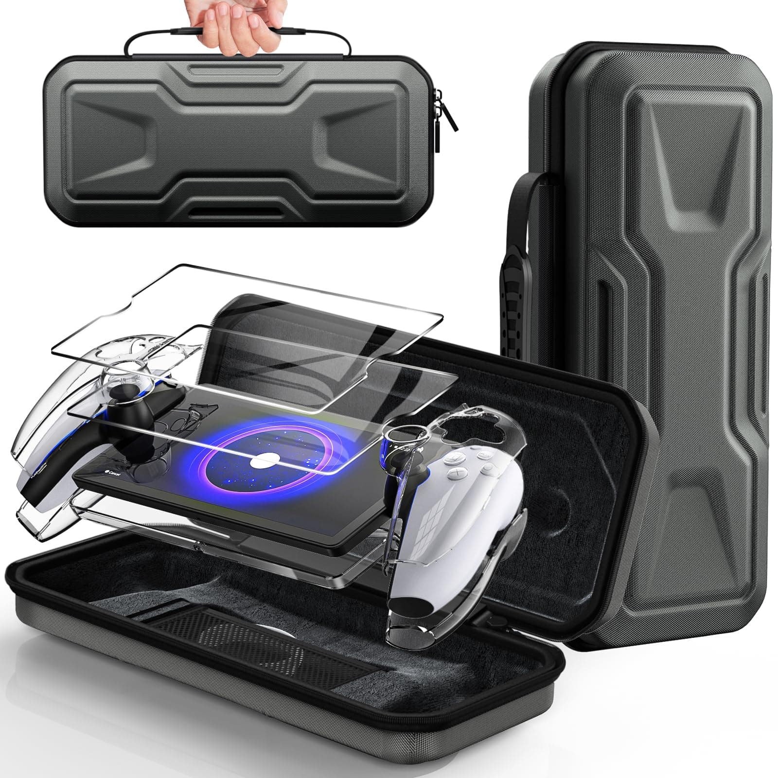 🎮 FYOUNG PlayStation Portal Zubehör Set - Vollständiger Schutz Bundle 🎮