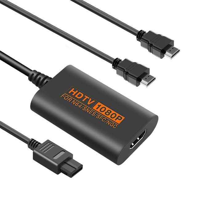 🎮 Sehawei N64 auf HDMI Konverter | Adapter 1080P Video-Audio-Wandler