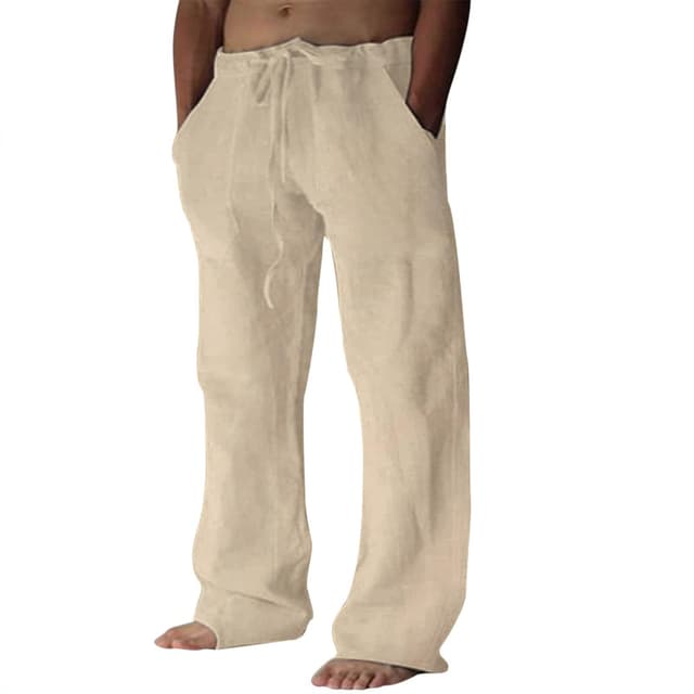 Puimentiua Herren Leinenhose Sommerhose 🌞👖